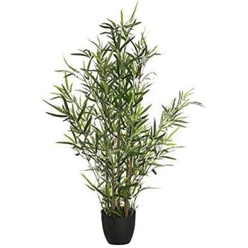 Planta Artificial de Bambú Altura 90 cm con Maceta - Decoración para el Hogar