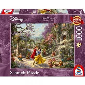 Disney Snow White Dancing with the Prince - 1000 Piece Puzzle