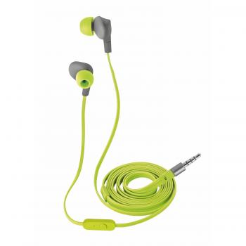 Trust Urban Aurus - Auriculares de botón in-ear impermeables, verde
