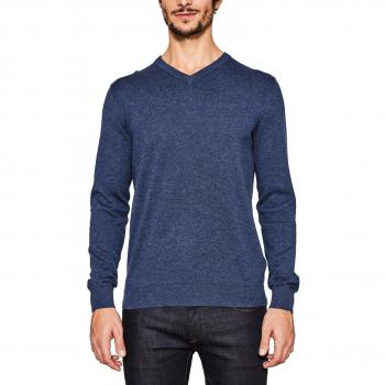 ESPRIT 997ee2i801, Suéter para Hombre, Azul