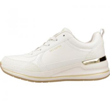 Zapatillas de deporte para mujer Skechers modelo Billion 2 color blanco y modelo 177345S color beis