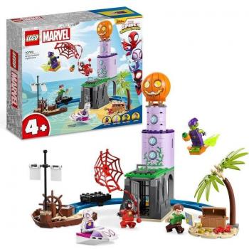LEGO Marvel Spider-Man 10790 Spidey and His Amazing Friends - Equipo Spidey en el Faro del Duende Verde