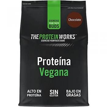 Proteína Vegana | Chocolate Suave | 100% A Base de Plantas | Sin Gluten | Ecológico | Bajo en Grasas | THE PROTEIN WORKS | 500g