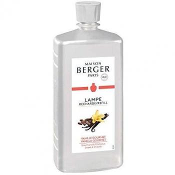 Recarga Lámpara Berger Vanille Gourmet 1L Maison Berger Paris - Recarga para lámpara de fragancia, aroma a vainilla gourmet, capacidad de 1 litro