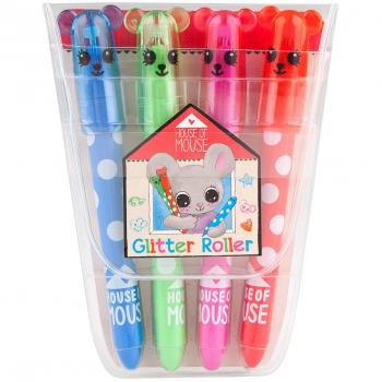 House of mouse - Juego de 4 bolígrafos de gel 4 colores