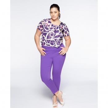 Pantalón Skinny de Algodón Elástico Giada