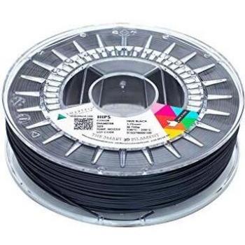 Smartfil HIPS, 1.75 mm, True Black, 750g Filamento para Impresión 3D de Smart Materials 3D