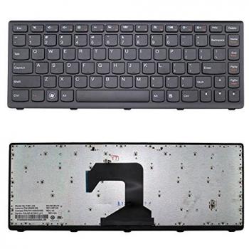 Nueva portátil teclado (con marco negro) para Lenovo M30 – 70 S40 – 70 IdeaPad S300 S400 S400t S400u S405 S435, US Layout Black Color