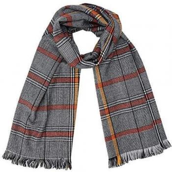 Barts Hamburg Scarf Bufanda, Negro