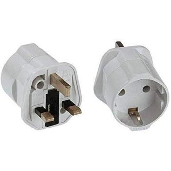 Bachmann 921010 Enchufe Schuko, 250 V, Blanco