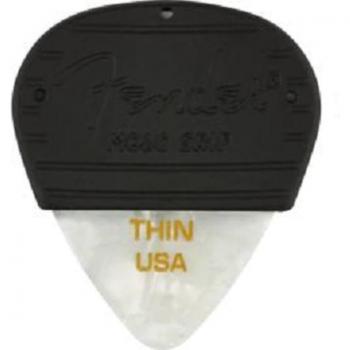 Fender Mojo Grip Thin Celluloid Guitar Picks 3-Pack