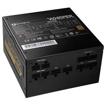 BitFenix Whisper M 80 Plus Gold Netzteil, Modular - 550 Watt