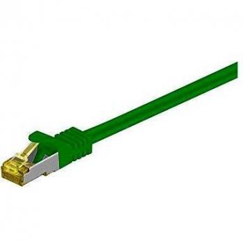 Cable de red Goobay RJ-45 CAT7 S/FTP (S-STP) Verde 2m