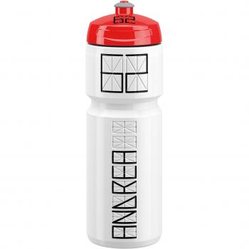 Unbekannt Nomo Botella, Unisex Adulto, Blanco/Rojo, 750 ml