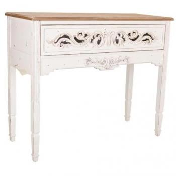 Recibidor con Cajones Alexandra House Living Blanco Madera de abeto Madera MDF 46 x 90 x 110 cm