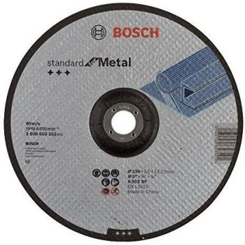 Disco Corte Metal Concavo 230x3x2223mm Bosch