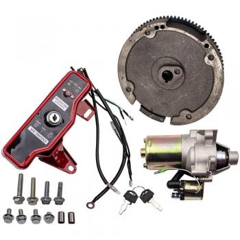 Electric Starter Motor Start Kit for Honda GX160 5.5HP and GX200 6.5HP 4-Stroke