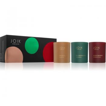 JOIK Home & Spa Christmas Selection Scented Candle Gift Set