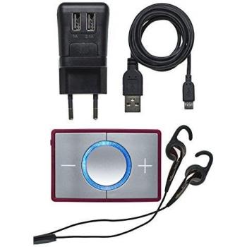 Ceecoach 2 Single Bluetooth Comunicación y interfono para hípica, Deportes de Invierno, La Industria, Color Burdeos