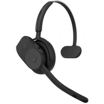 Jabra Perform 75 - Auriculares Inalámbricos de Oficina Bluetooth On-Ear con USB Tipo C - Negro