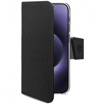 Funda Cartera Celly WALLY1081 para iPhone 16 Pro Max, 17.5 cm (6.9), Color Negro
