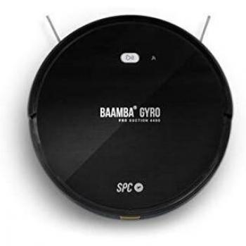 SPC Baamba® Gyro Pro Suction 4400. Robot Aspirador Inteligente Wi-Fi: Limpieza Inteligente 4.0, 6 Modos de Limpieza, 4 potencias de succión, 3 Modos de fregado, batería de Gran Capacidad 5200mAh, App