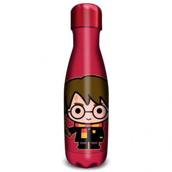 Karactermania 3000, Botella Termo 500 ml Chibi Unisex, Marrón,