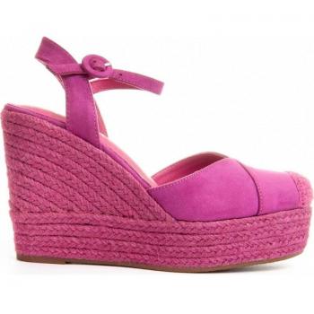 Sandalias de Mujer Montevita Wesparto9 Fuxia - Cuña de esparto, color fucsia, diseño elegante y cómodo, ideal para el verano