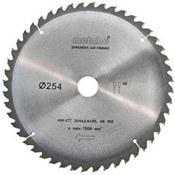 metabo 628062000 Hoja de Sierra Circular HW/CT 216x30, 30 WZ22, Verde, Size