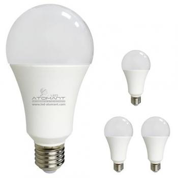 Bombilla LED ATOMANT A70 E27 20W 2000LM Blanco Frío (6500K) Pack de 4, No Regulable, Equivalencia 200 Watios