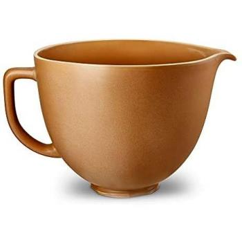 Bol de cerámica KitchenAid 4,7L reforzado con titanio y pico vertedor
