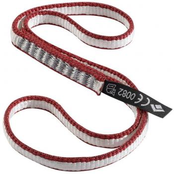 Black Diamond 10mm Dynex Runner 30cm - Sewn Sling, White/Red