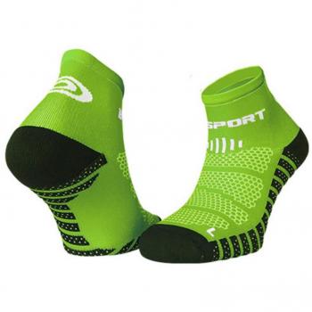 BV Sport SCR One Evo Green Compression Running Socks