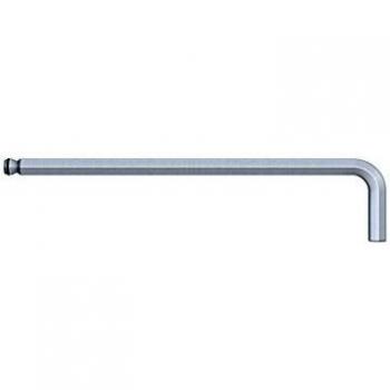 Llave Allen L con Cabeza Esférica MagicRing®, Cromado Mate 7/32 (5,55 mm) - Wiha 24306