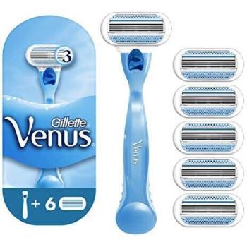 Venus Cuchillas Afeitar Mujer, Maquinilla + 5 Recambios, Paquete Apto para el Buzón de Correos