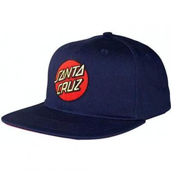 Santa Cruz Classic Dot Snapback Gorra - Dark Navy