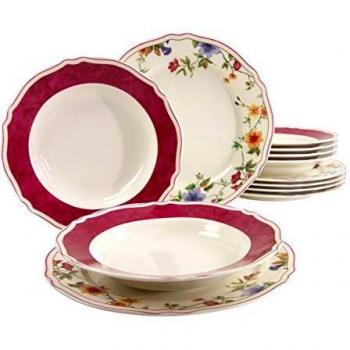Creatable 12 piezas Cornwall Garden juego de diseño de flores y mariposas, Multi-color