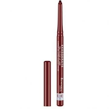 Rimmel London Exaggerate Automatic Lipliner. Perfilador de Labios Tono 018 Addiction - 0.25 gr