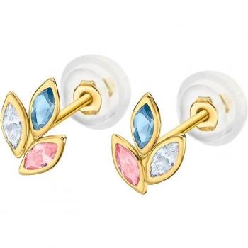 Pendientes Time Road LG00271 de Oro 9K para Mujer