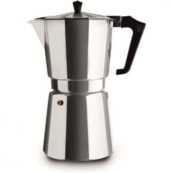 Cafetera Moka Italexpress Pezzetti 0,7 L Aluminio Negro - 14 Tazas