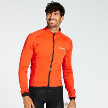 Chaqueta de ciclismo Spiuk Top Ten para hombre, color rojo brillante, talla M