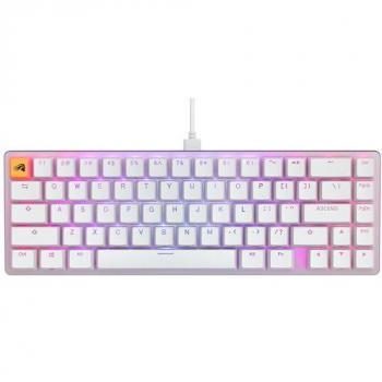 Teclado Mecánico Compacto Glorious GMMK 2 - Interruptores Fox, Diseño ANSI-US, Color Blanco