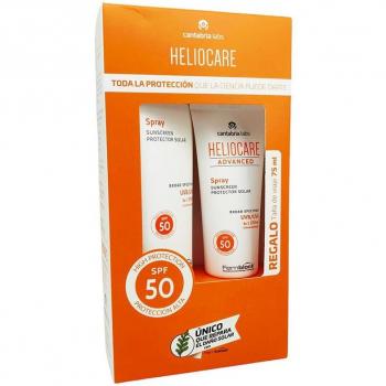 Heliocare Advanced SPF 50+ Spray 200ml Pack con Regalo de Spray SPF 50+ 75ml