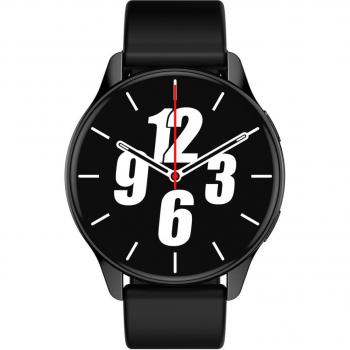 Reloj Inteligente Celly Trainer Flow Negro con Pantalla Táctil, Bluetooth y Monitor de Ritmo Cardíaco