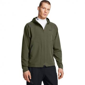 Chaqueta casual de hombre UA Unstoppable Jacket Lc-Blk Under Armour - Chaqueta ligera, diseño moderno, material transpirable, ajuste cómodo, cierre frontal completo, bolsillos laterales con cremallera