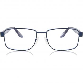 Gafas Recetadas Rectángulo Montuta Completa Metal Azules Anti-Azules para Hombre - SmartBuy Collection