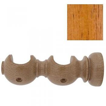 Riel Chyc Soporte Madera Liso Abierto Dobl, àƒËœ28x120 mm