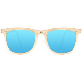 ROAV Galaxy 8002 Lennox Folding Gold Polarized Men's Sunglasses 52mm