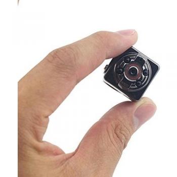 Mengshen® Full HD 1080P 30fps bolsillo grabador de vídeo digital videocámara de la cámara Ultra-Mini DV metal Soporte detección de movimiento con visión nocturna por infrarrojos MS-SQ8Black