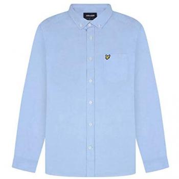 Lyle & Scott Regular Fit Light Weight Oxford Shirt - X41 Riviera - Medium - Male